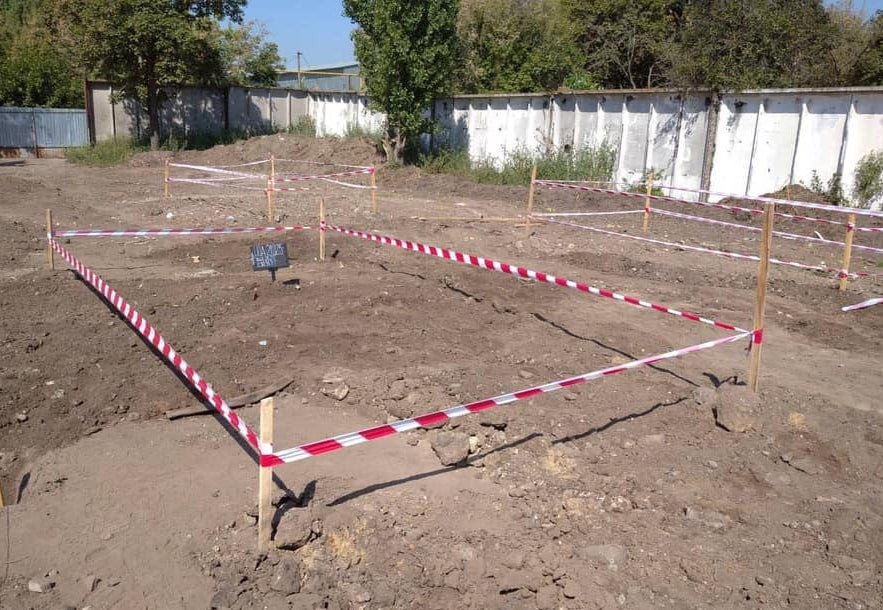 Пошукові роботи на місці масових захоронень жертв НКВС біля Одеси