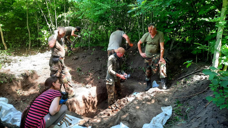 На Черкащині перепоховали дев'ять жертв радянських каральних органів