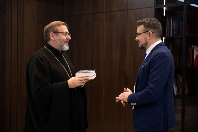Голова Інституту зустрівся з очільником Української Греко-Католицької Церкви
