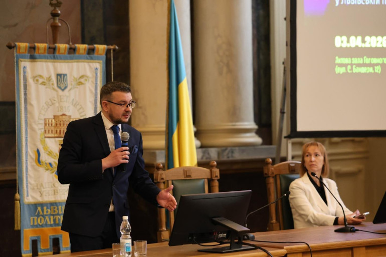 У Львівській політехніці відбулась зустріч з Головою УІНП