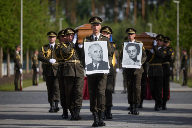 Андрія Мельника перепоховали  на Національному  військовому меморіальному цвинтарі